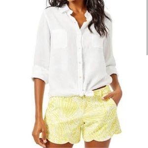 Lilly Pulitzer Palmita | Lemon Sea Yellow